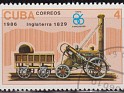 Cuba 1986 Locomotives 4 C Multicolor Scott 2864. cuba 2864. Subida por susofe